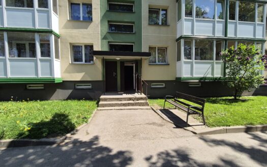 PILNAI ĮRENGTAS DVIEJŲ KAMBARIŲ BUTAS RENOVUOTAME NAME NAUJOSIOS AKMENĖS MIESTE