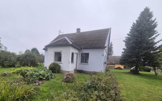 KRUOPIUOSE PARDUODAMAS GYVENAMASIS NAMAS SU 23,38 ARŲ ŽEMĖS SKLYPU