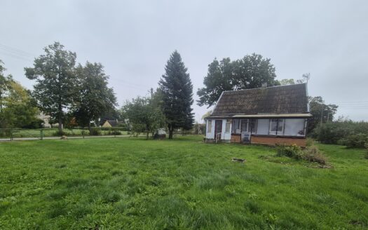 KRUOPIUOSE PARDUODAMAS GYVENAMASIS NAMAS SU 23,38 ARŲ ŽEMĖS SKLYPU